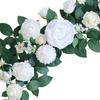 Chair Backrest PEW Floral Flowers Artificial Floral Swag for