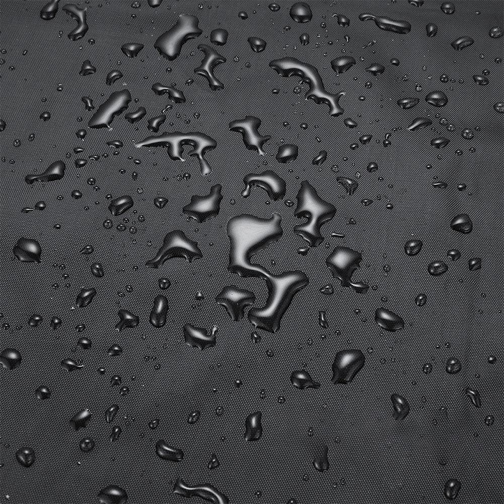 Outdoor Oxford Cloth Black Waterproof Dustproof Anti UV Umbrella Cover Protector(190x59cm)