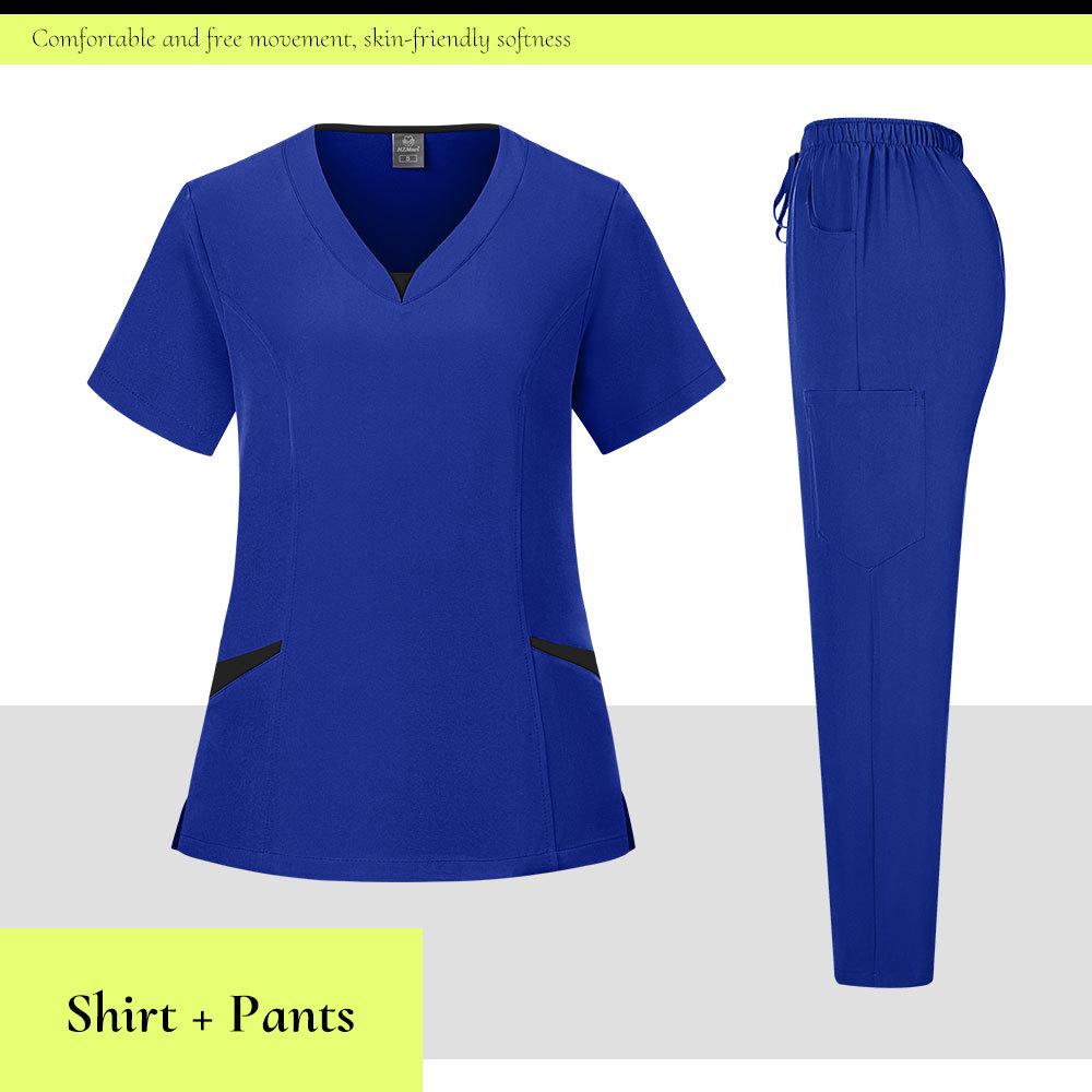 Short Sleeve Scrub Suit - Medical & Nursing Uniform