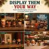 2026 Hochlandrind Adventskalender 24 Tage 3D Weihnachten Countdown Kalender Wiederverwendbar Niedlich Festival Ornamente Set Weihnachtsgeschenk