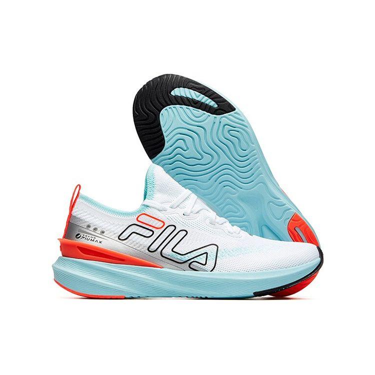 FILA Athletics Comfortable Fabric Low-Top Casual Running Shoes Women sneaker White Blue A12W112202FFW