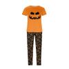 Print Cute Family Set Pajamas, Home Clothes, Family Set short Sleeve Top Pants Set