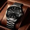 SUNKTA Mens Watches Waterproof Stainless Stainless Steel Strap for Men Analog Quartz Fashion Business Designer Wristwatch