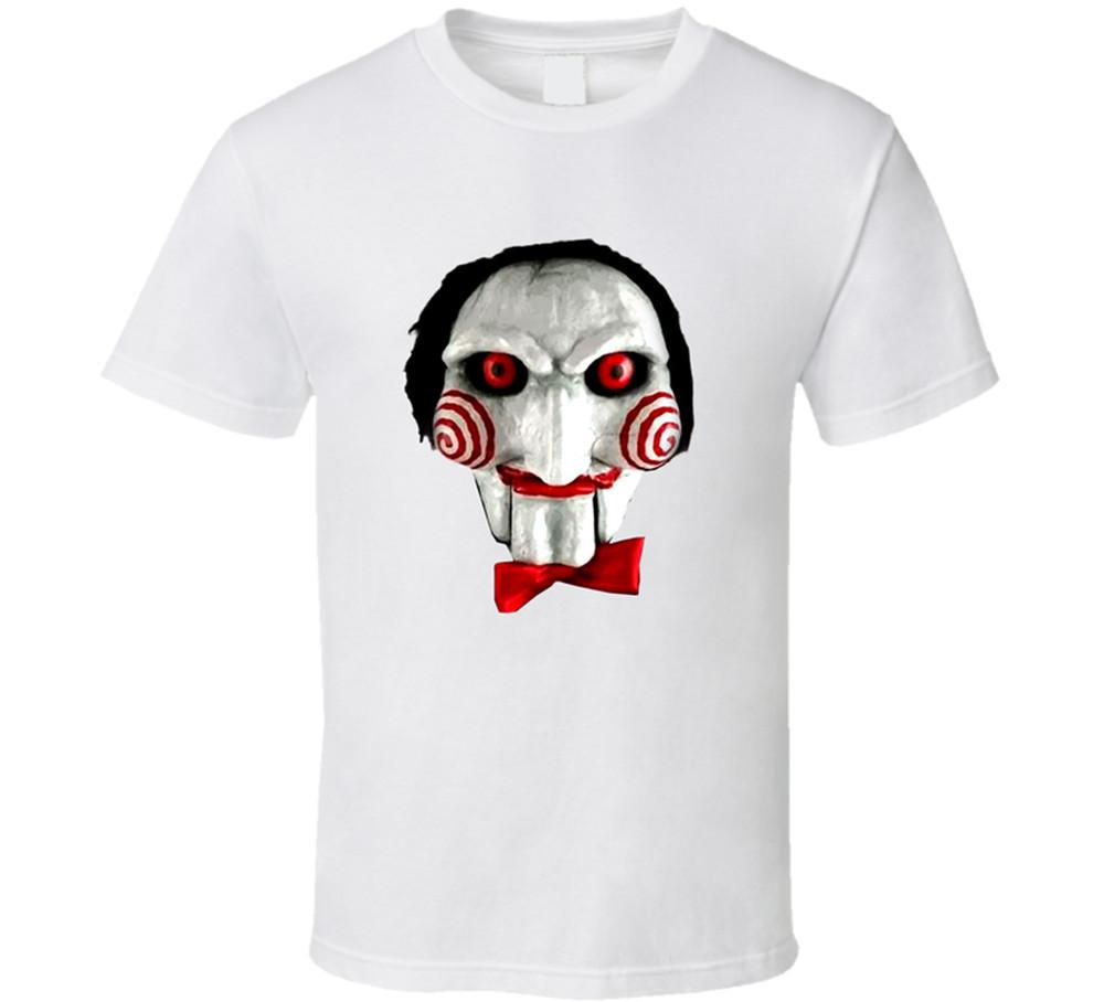 

Хэллоуин Пила, Игра Пила страшный Хоррор Фильм Фанат Любовь Футболка Футболка Подарок Новая Унисекс Футболка L