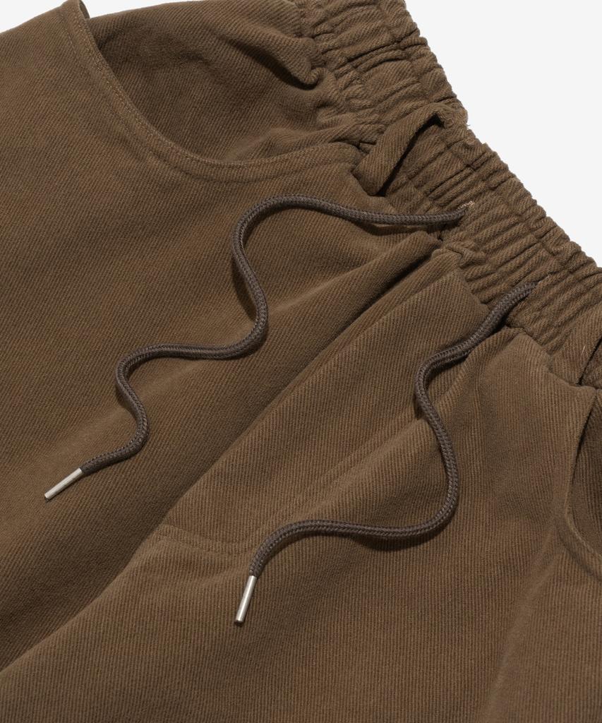 CARGOBROS Warm Fleece Tapered Cargo Pants (Brown)