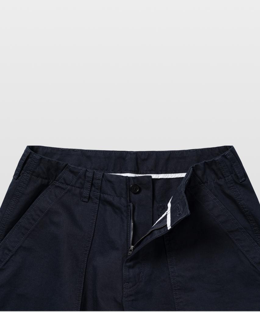MANNERGRAM 1950 Classic Roadside Fatigue Pants Navy
