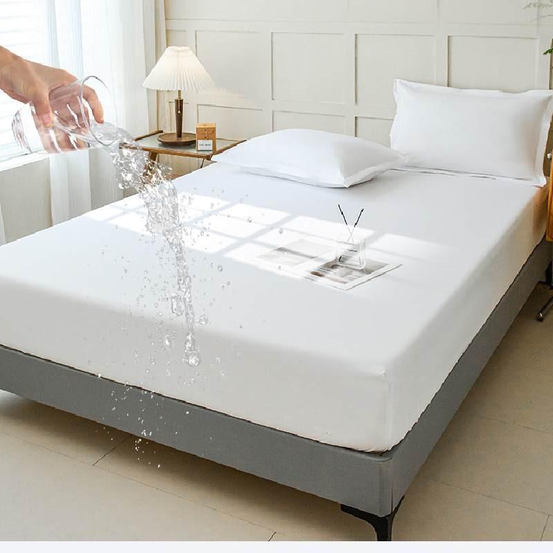 Modern Minimalist Waterproof Bed Cover With Active Dyeing For Home Protection