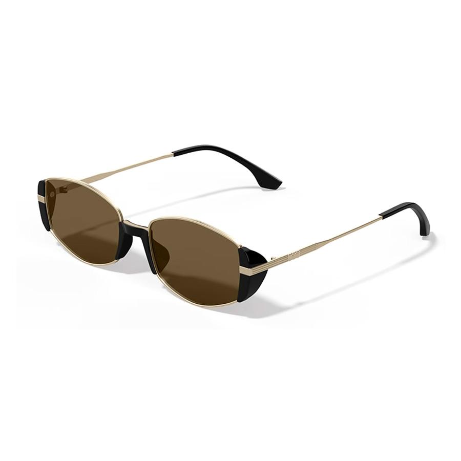 1pc Women's Golden Cat Eye Metal Frame Retro Glasses Y2k Beautiful Summer Travel Festival Party Essential Accessories