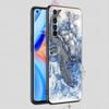 Ocean Coastal Seashell Seaweed Pattern Case For Realme C67 C63 C55 C53 C35 C25 C21 GT 3 5 6 10 11 12 13 Pro Soft TPU Phone Cover