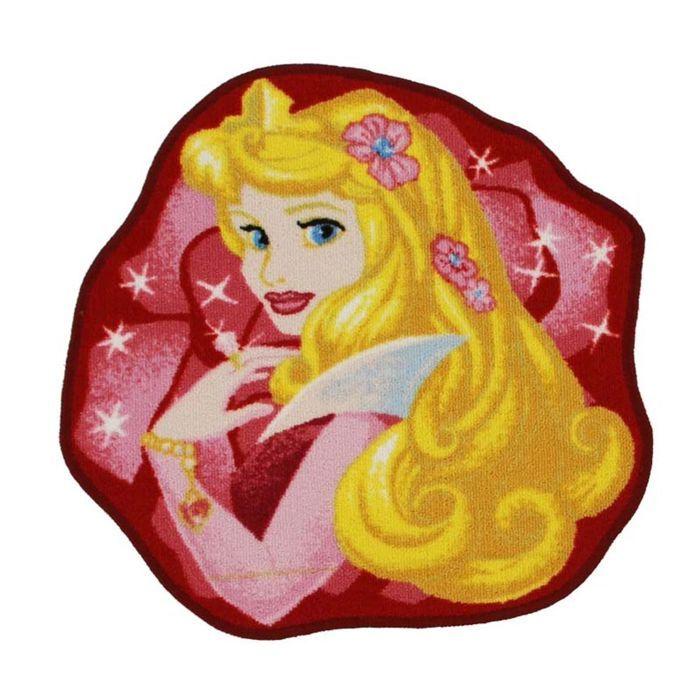Aurore Living Room Rug, Sleeping Beauty, Disney Red 67x67