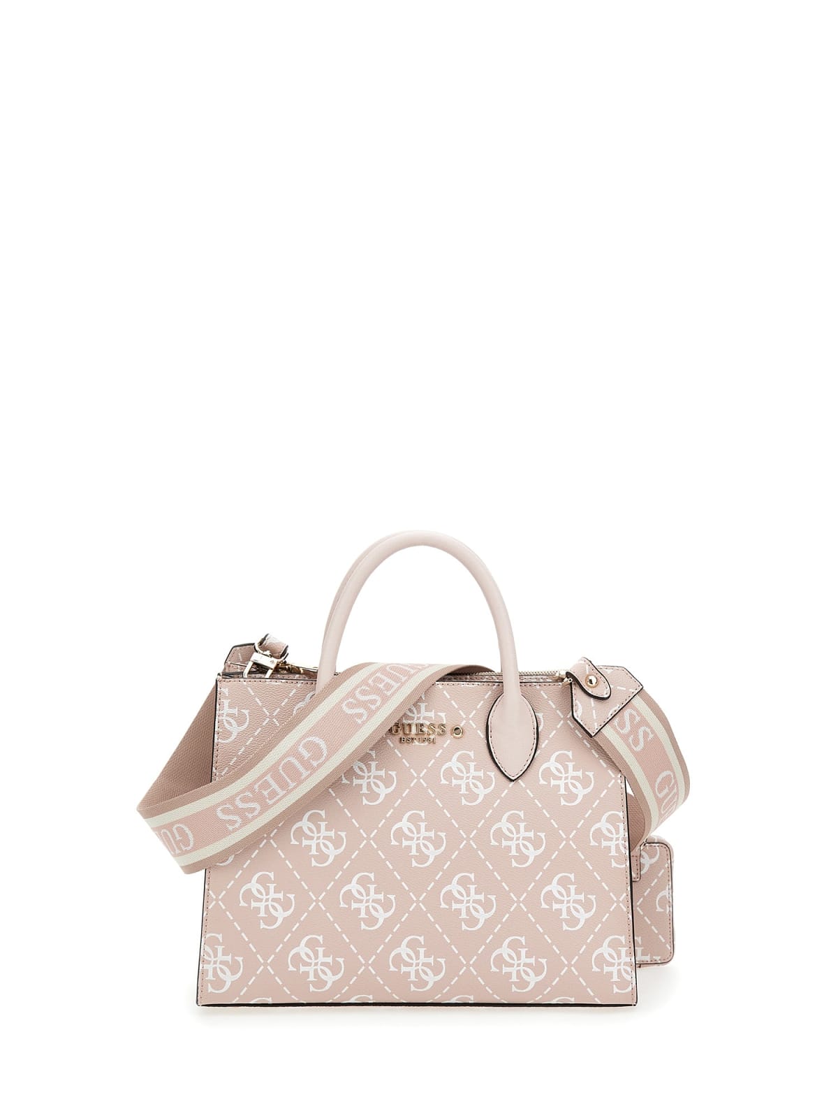 

Сумка через плечо Guess Rea High Rosewood Logo SG896306