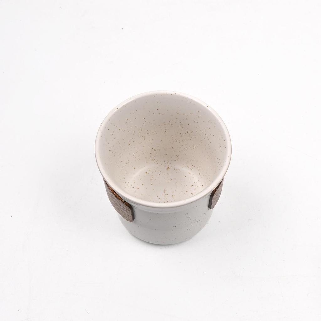 Vintage American-Style Anti-scalding 190ml Ceramic Espresso Cup for Cafes