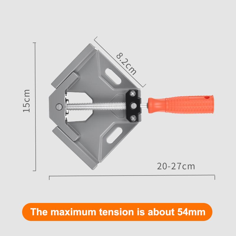 Right Angle Clamp 90 Degree Woodworking Right Angle Holder Glass Right Angle Holder Fast Welding Right Angle Clamps Intensifier A