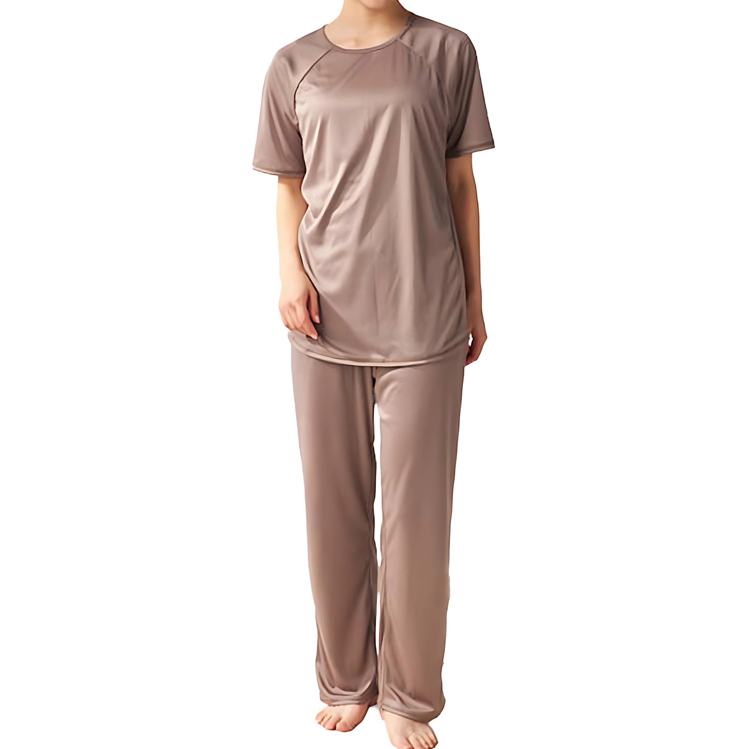 

Pet Loungewear Set for Product 345189NBNLL Hair-Resistant Short-Sleeve Women, Number