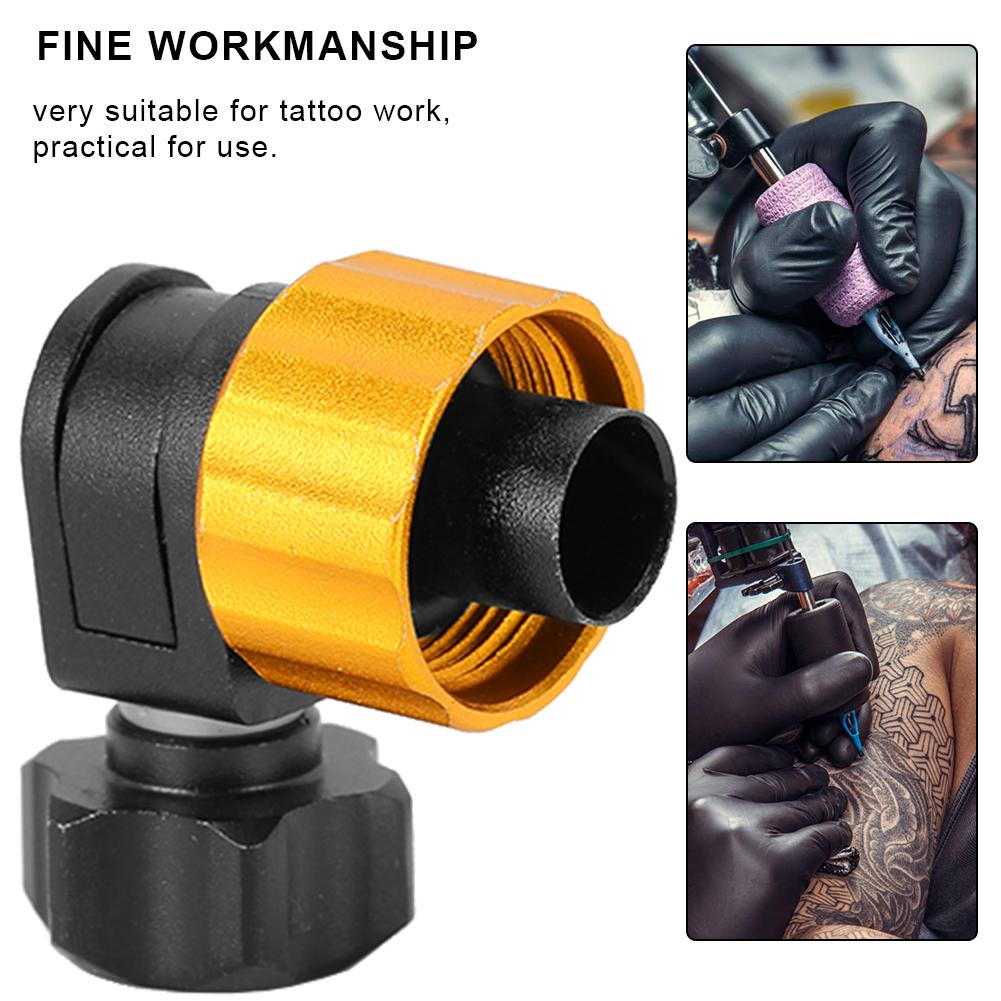 Alloy Tattoo Machine Adapter Tattoo Handle Adapter Accessory Fit for Inkjecta