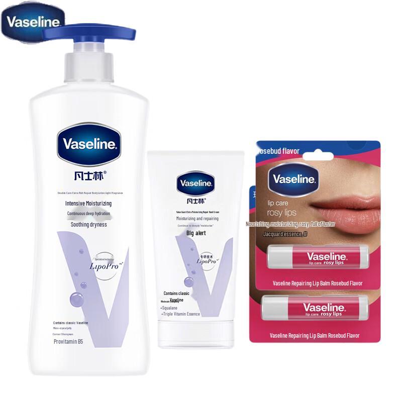 Vaseline Hautpflege 3-teiliges Feuchtigkeitsset