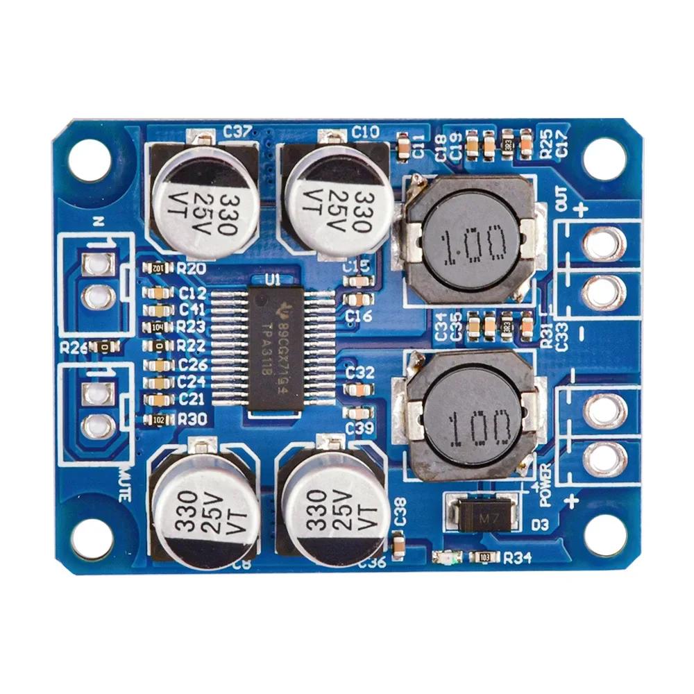 1pcs TPA3118 30W 60W Mono Digital Audio Power Amplifier Board Amp Module 4-8ohm Class D Amplifier PBTL DC 8~24V
