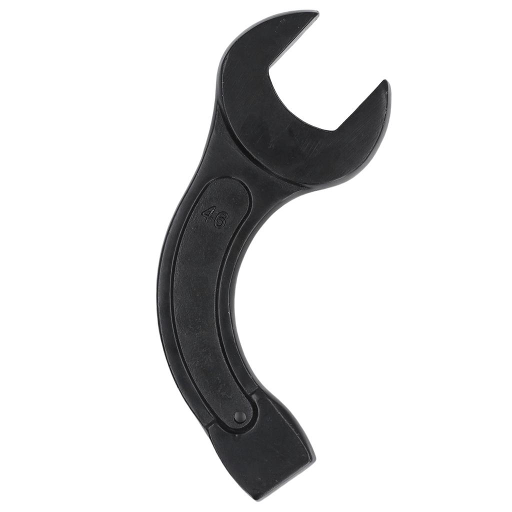 Open Tapping Wrench High Carbon Steel Heavy Duty Bent Handle Single Head Wrench for Repair Maintenance 46mm   1.81in