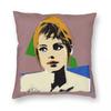 Edie Sedgwick Factory Girl Warhol Square Pillowcase Polyester Linen Velvet Printed Zip Decor Pillow Case Bed Cushion Case x