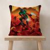 pc Game ADOOMEternal Cushion Cover Inches Farmhouse Decor Home Throw Pillow Covers For Couch Decorations