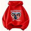 Girls' Hooded Sweatshirt Katseye Group Graphic Hoodie Harajuku-Style Pullover for Boys and Girls – Warm Autumn/Winter Sportswear