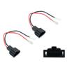 Pachet de 4 conectori adaptor cablu difuzor conector adaptor cablaj de schimb pentru Seat Exeo Leon Mk3