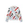 FILA Allover Logo Print Sports Jacket Women Outerwear Floral F11W028715F-PU