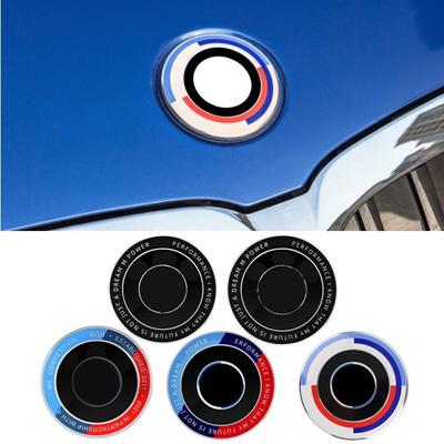 Car Hood Emblem Steering Wheel Sticker for 50th Anniversary Logo F01 F10 F20 F30 E30 E36 E39 E87 E60 E46 E90 X1 Accessories