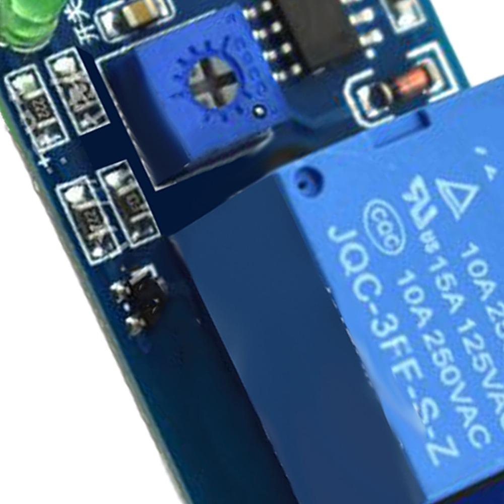 DC 12V Fire Detection Module 60 Degree Detection Angle Relay Module  Light Source Detection