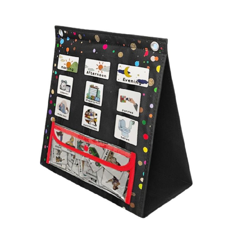 Children Daily Routine Chart with 63 Behavior Cards Visual Schedule Chart Kids Eary Learning Calendar for Kid Toddler