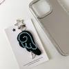 Y2K Harajuku Musical Notes Star Pendant Keychain Cute Bag Hanging Decoration For Women Girls Sweet Keyring Jewelry Gift