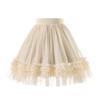Summer Tutu Skirt Girls' Princess Skirt Mid Length Skirt Cake Puff Skirt