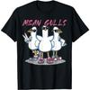 Mean Gulls Bird Lover Seabird Seagull Whisperer T-Shirt