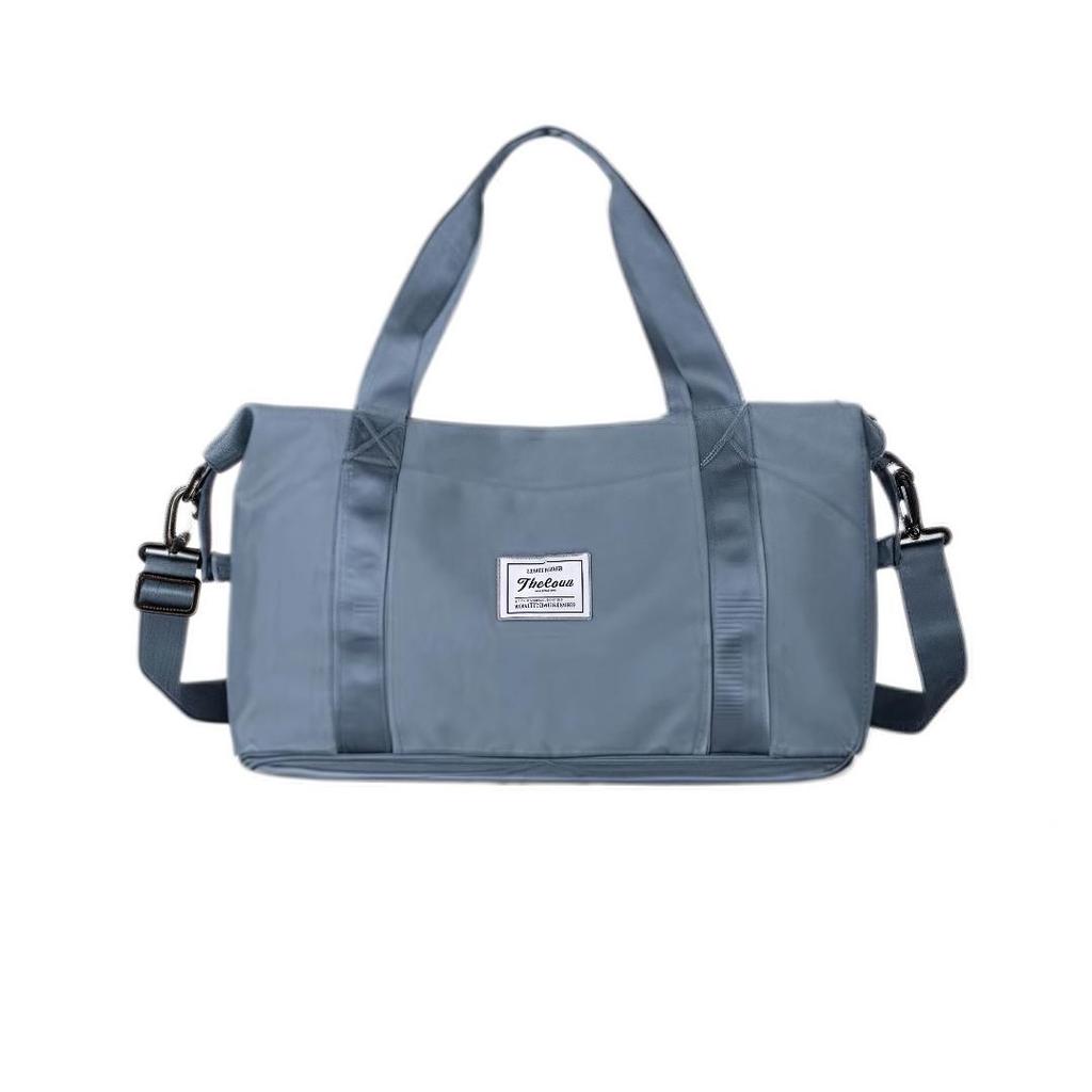 Landcase Travel Bag, Handheld Luggage Bag, Large Capacity Storage Bag, Sports and Fitness Bag, Blue
