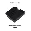 Car Central Armrest Storage Box For Tesla Model 3 / Y  2022 2023 Hidden Box Cup Holder Flocking Organizer Containersr