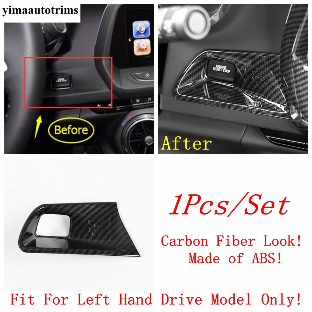ABS Seat Head Pillow Button / Steering Wheel / Water Cup Holder Panel Cover Trim Accessories For Chevrolet Camaro 2016 -