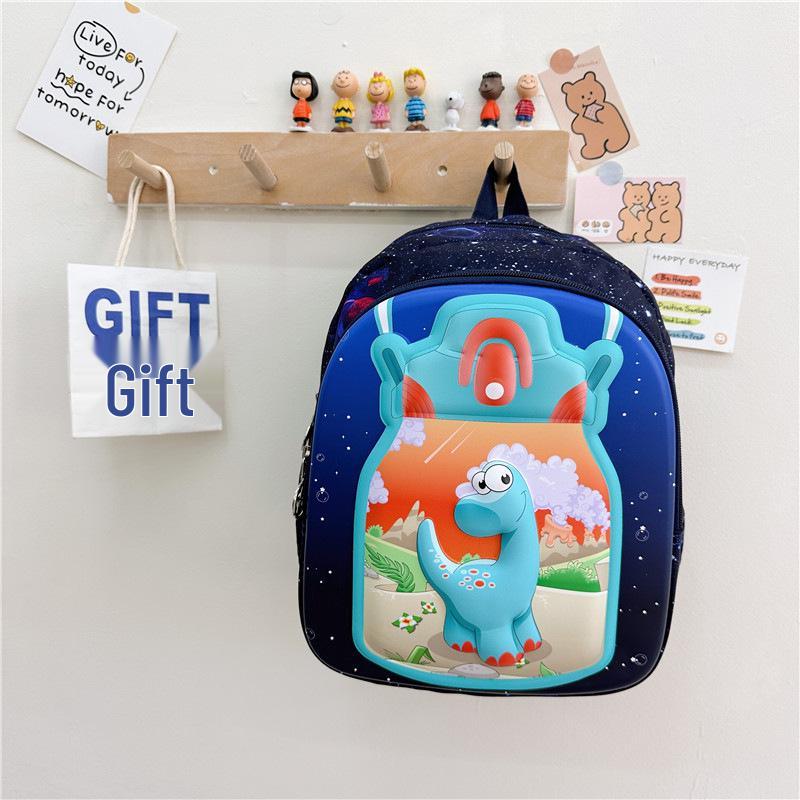 4-8 Yaş Dinozorlu Su Geçirmez Okul Sırt Çantası: Anaokulundan Birinci Sınıfa Kadar Geniş Kapasite