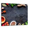 GLASS PROTECTIVE PLATE FOR STOVE 60x52 SPICES