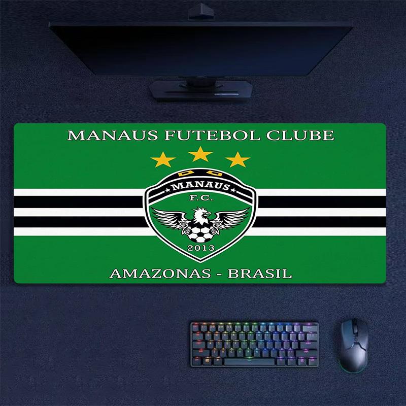 MANAUS FC Color Mouse Pad Large Gaming Table Cushion Non-slip Laptop Tablet Big Mousepad XXL Mat Mini PC Playmat With Lock edge