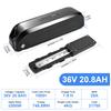 DE Warehouse Stock 36v 20.8ah Down Tube Two-wheeled Vehicle Mount Bike Batteries