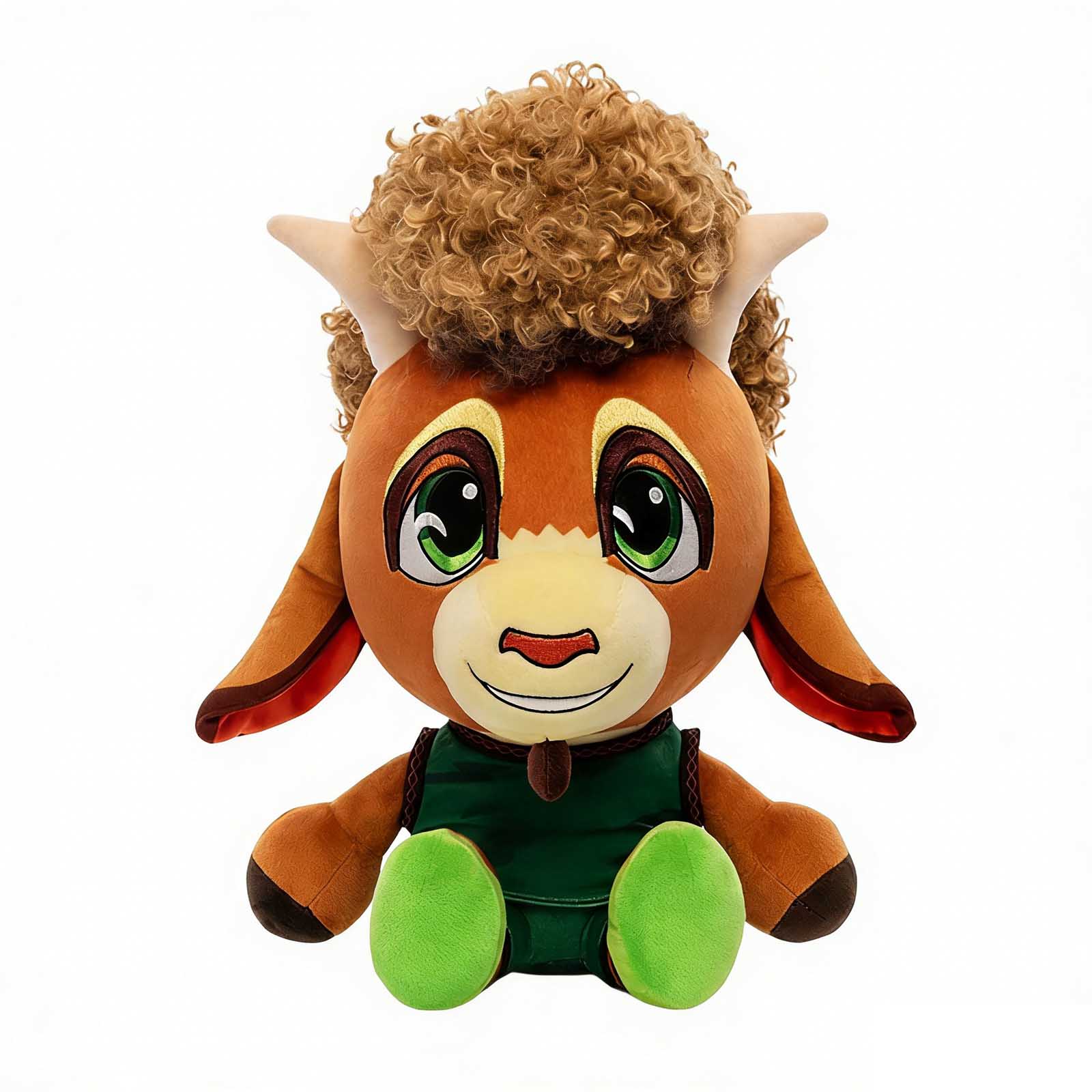 

Soft Plush Toy - Basketball Team Character Figure With Green , Collectible Stuffed Animal For Fans And Kids