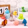 9 Stück Krankenschwester-Taschenlampe, Kinderkrankenschwester-Taschenlampe, Schlüsselanhänger mit Tier-Taschenlampe, Schlüsselanhänger, Delphin, Löwe, Flamingos, Dinosaurier, Hai, Nashorn