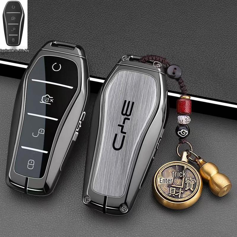 BYD Song Ultra EV Key Case Seal for Tang, Hai, Shi, Qin, Han, Song, Yuan Models - Car Bag Buckle Shell