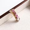 Gem Crystal Duckbill Clip Small Barrettes Korean Style Headwear Rhinestone Hairpin Beads Hair Clip Female Hair Accessories