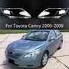 Front Car Protective Headlight Glass Lens Cover Shade Shell Auto Transparent Light Housing Lamp For Toyota Camry 2006 2007 2008