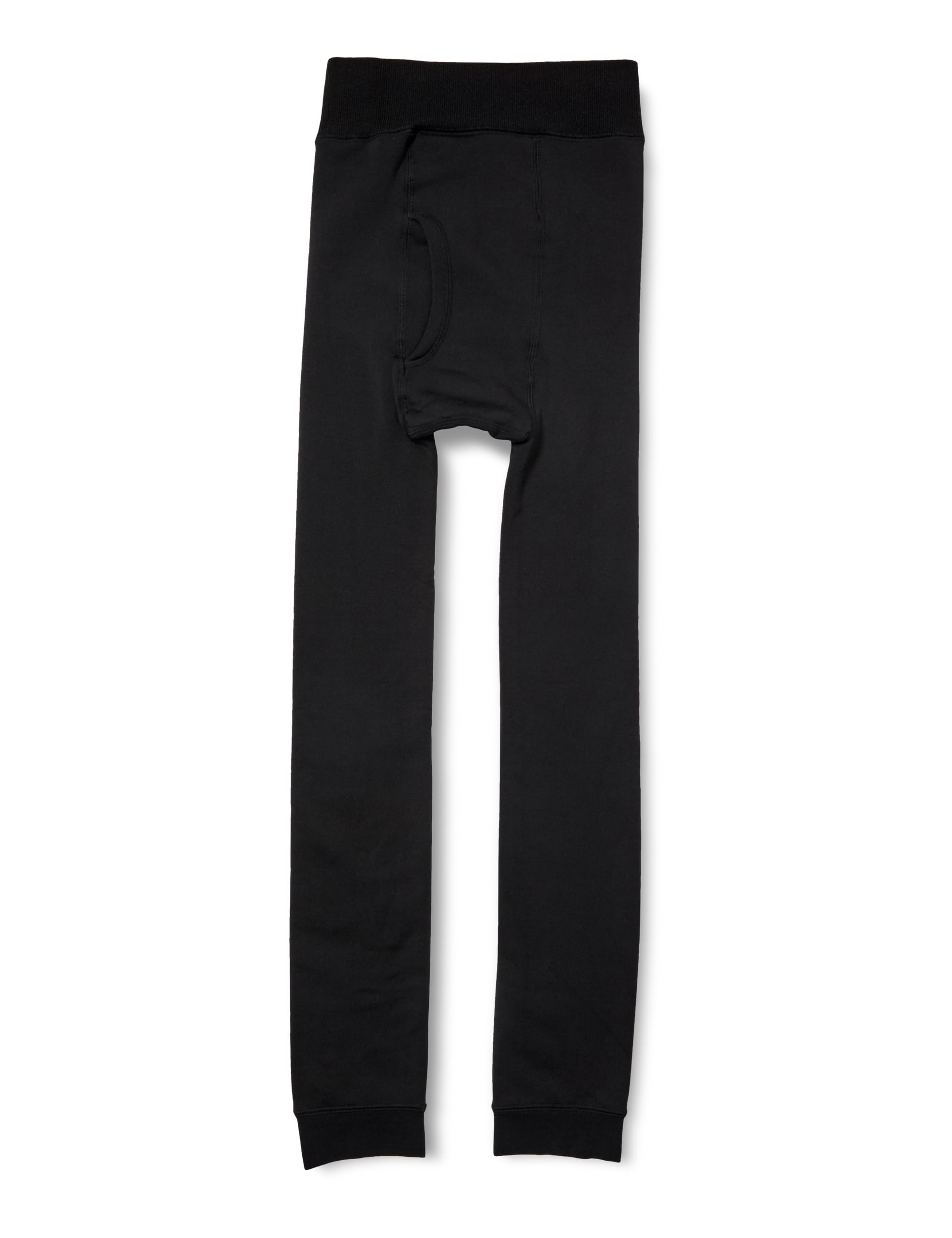 

Gunze HOT MAGIC Тепло Мгновенное Тепло с Флисовой Подкладкой и Открытыми Черными Леггинсами, Ощущение Пледа, Спереди, HGU053, Мужские, чёрный