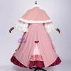 Victorique De Blois Cosplay Costume Wig Anime Gosick Pink Dress Maid Lolita Uniform Cloak Hairpin Halloween Party Women Anime
