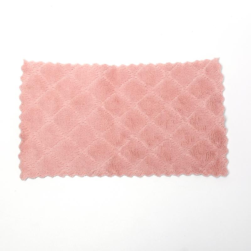 1Pc Super Absorbent Microfiber Kitchen Dish Cloth Household Cleaning Towel