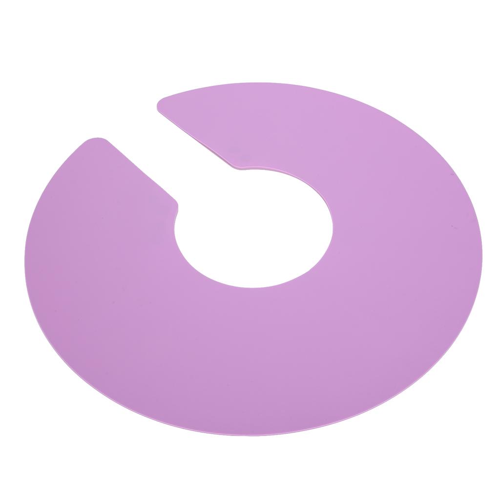 Barber Shop Silicone Hair Cutting Dyeing Cape Waterproof Hairdressing Shawl Round