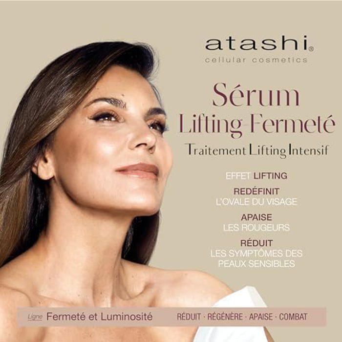 Coffret Beauté - ATASHI - Rituel Lift Illuminateur - Sérum Lift-Fermeté - Contour des Yeux - Gua Sha